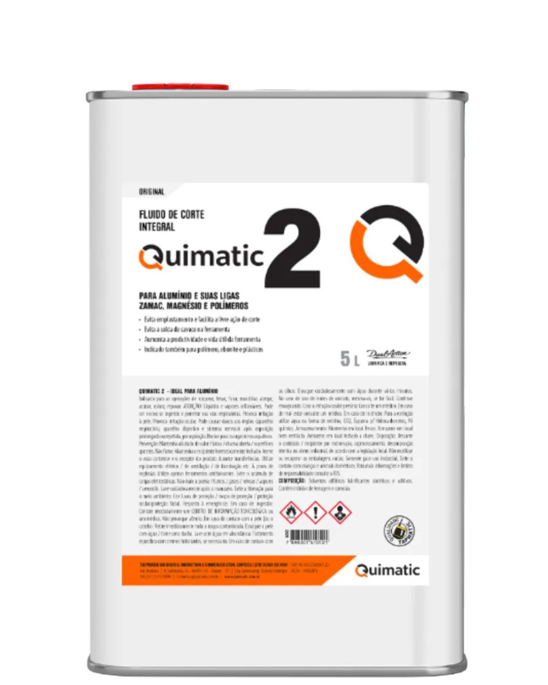 QUIMATIC 2 ECOLÓGICO – Fluido de Corte para Alumínio