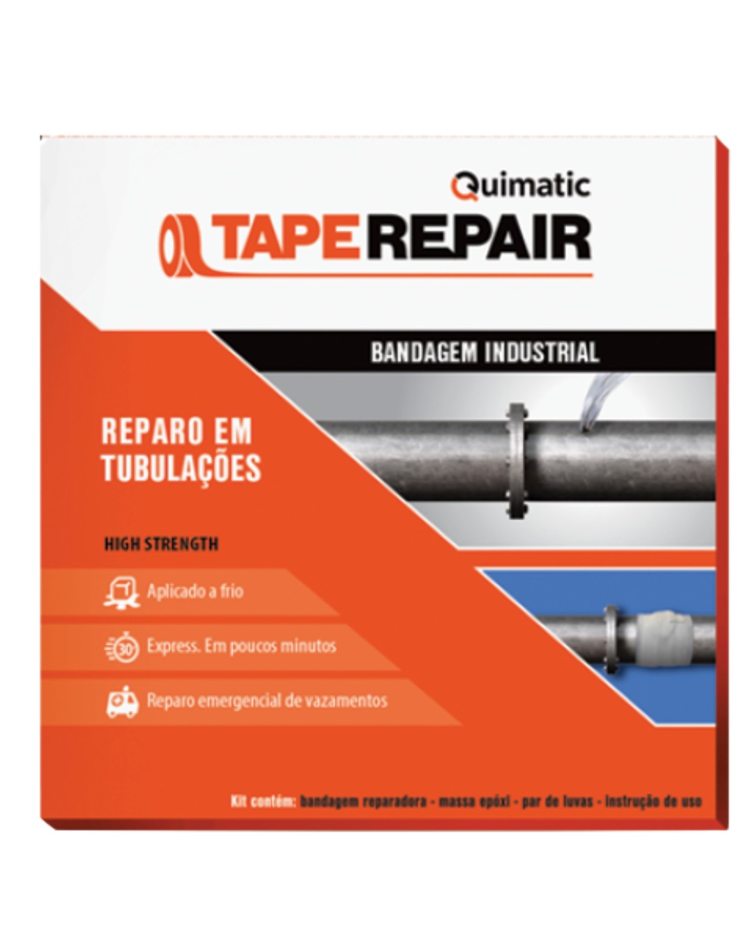 TAPEREPAIR – Bandagem Industrial